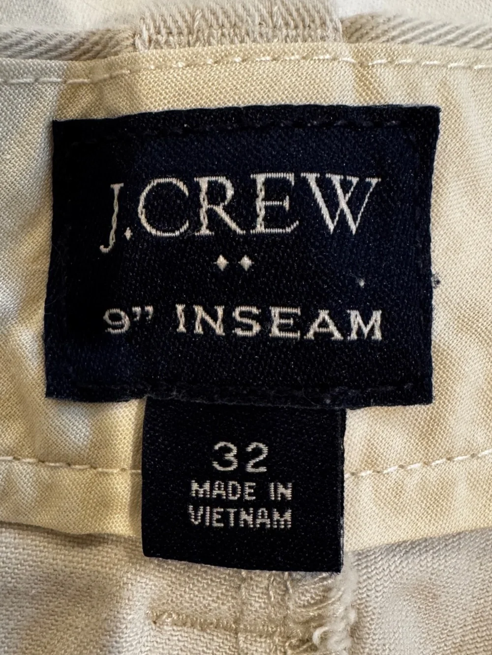 Mens J.Crew tan shorts